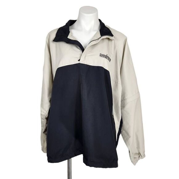 Page & Tuttle all weather great Sunnybreeze golf windbreaker pullover Size XL - Picture 5 of 9